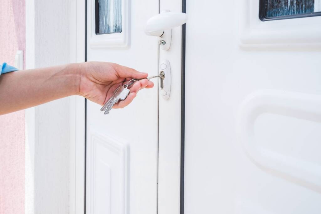 portoncino ingresso pvc
