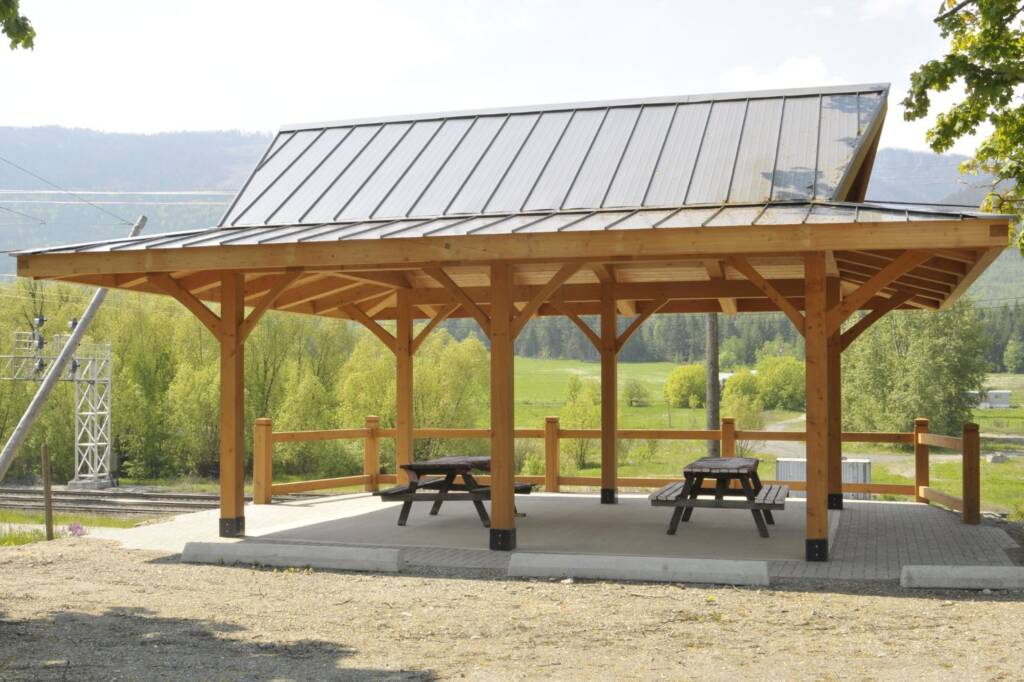 strutture esterne legno falegnameria parton